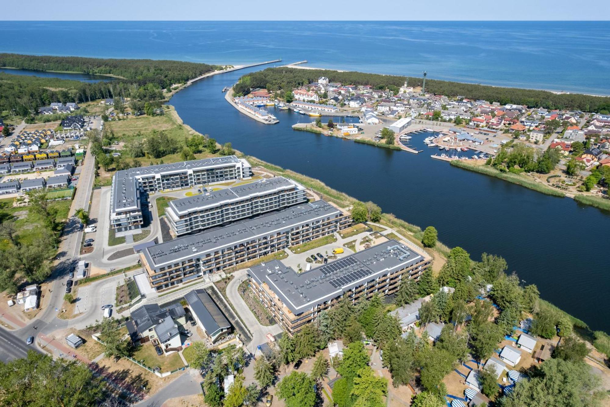 Wellness & Spa Resort Dziwnow Riverfront Apartments With Parking By Noclegi Renters Kültér fotó