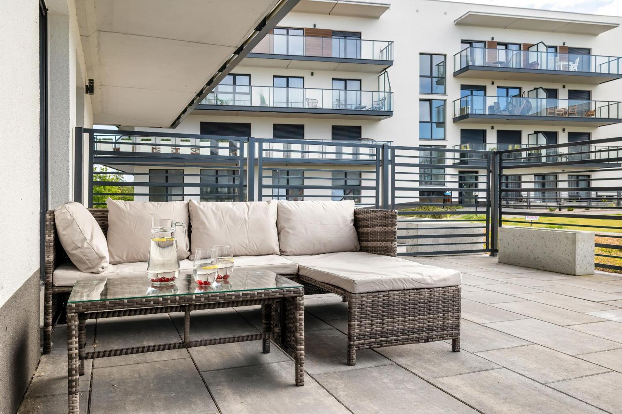 Wellness & Spa Resort Dziwnow Riverfront Apartments With Parking By Noclegi Renters Kültér fotó