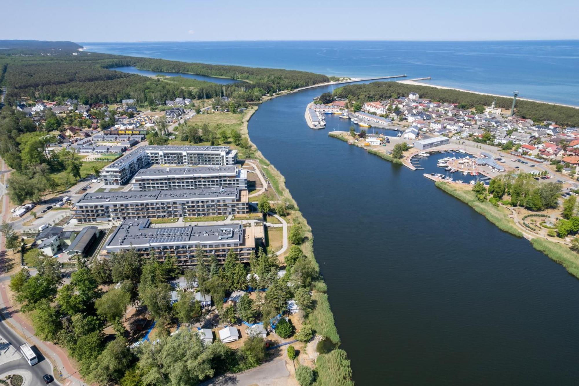 Wellness & Spa Resort Dziwnow Riverfront Apartments With Parking By Noclegi Renters Kültér fotó