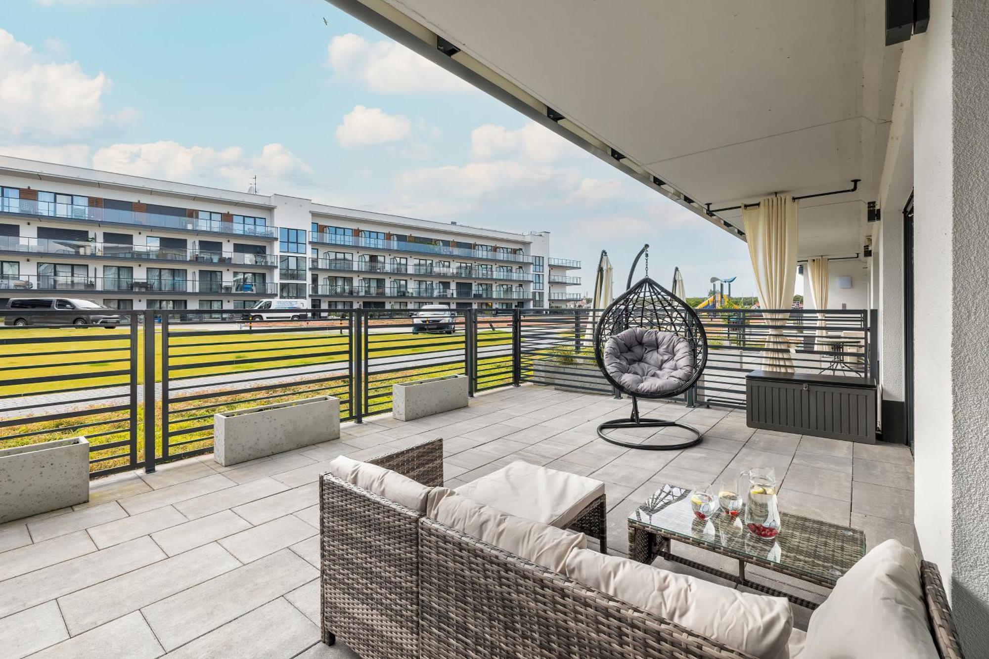 Wellness & Spa Resort Dziwnow Riverfront Apartments With Parking By Noclegi Renters Kültér fotó