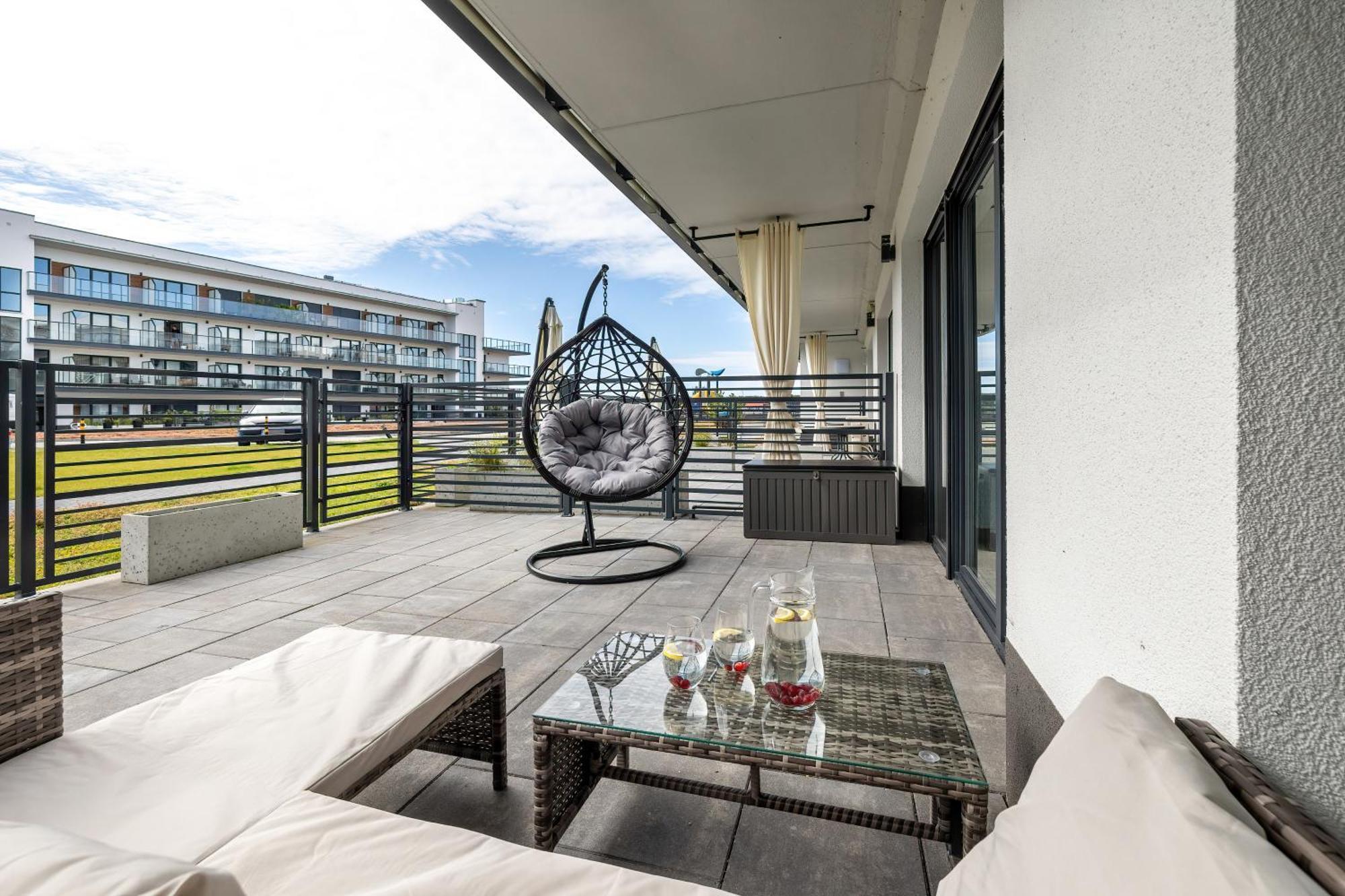 Wellness & Spa Resort Dziwnow Riverfront Apartments With Parking By Noclegi Renters Kültér fotó